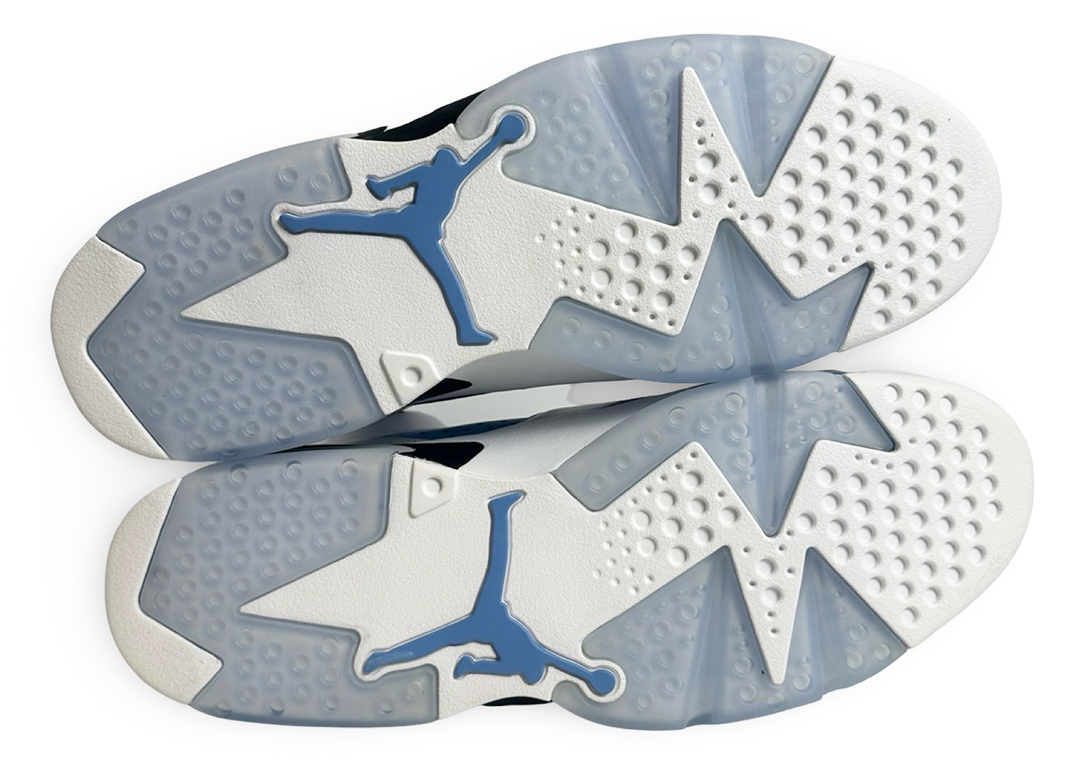 Jordan 6 Retro UNC White