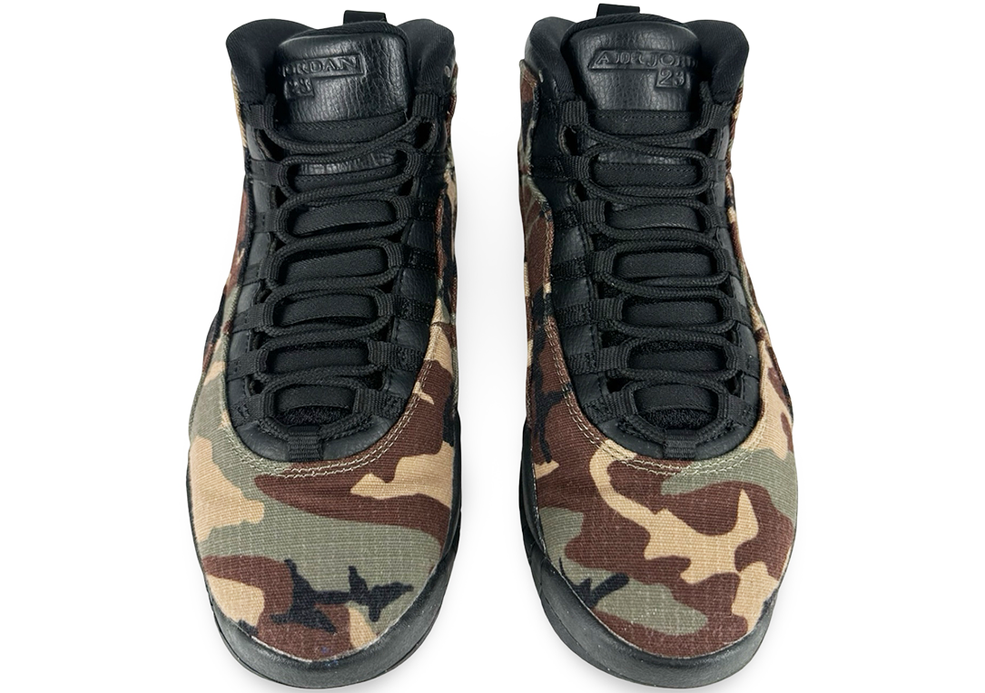 Jordan 10 Retro Woodland Camo