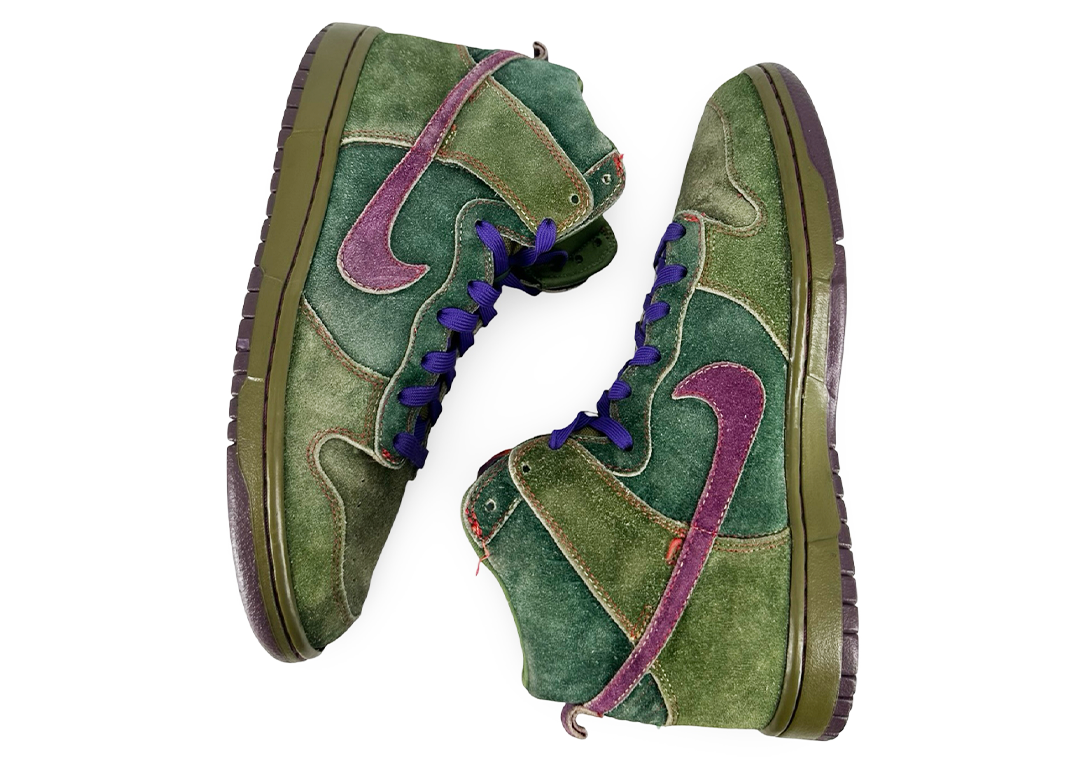 Nike SB Dunk High Skunk 420