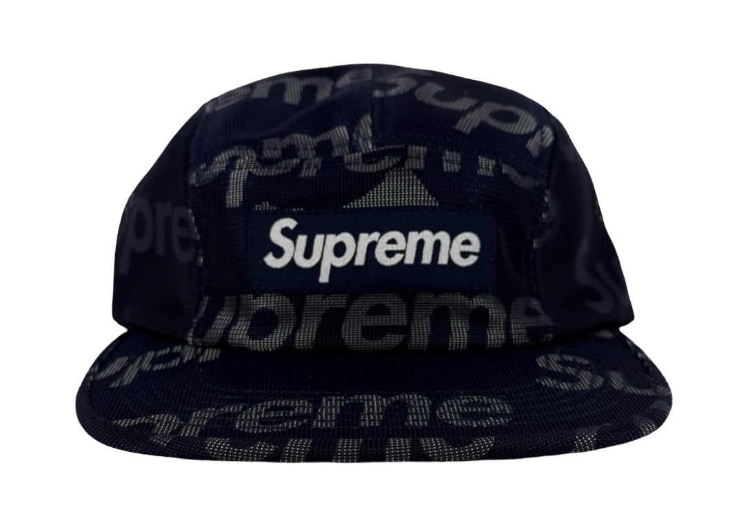Supreme Lenticular Logo Camp Cap Navy