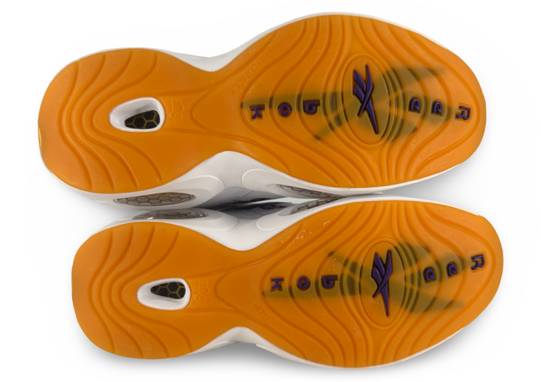 Reebok Question Mid Yellow Toe (GS)