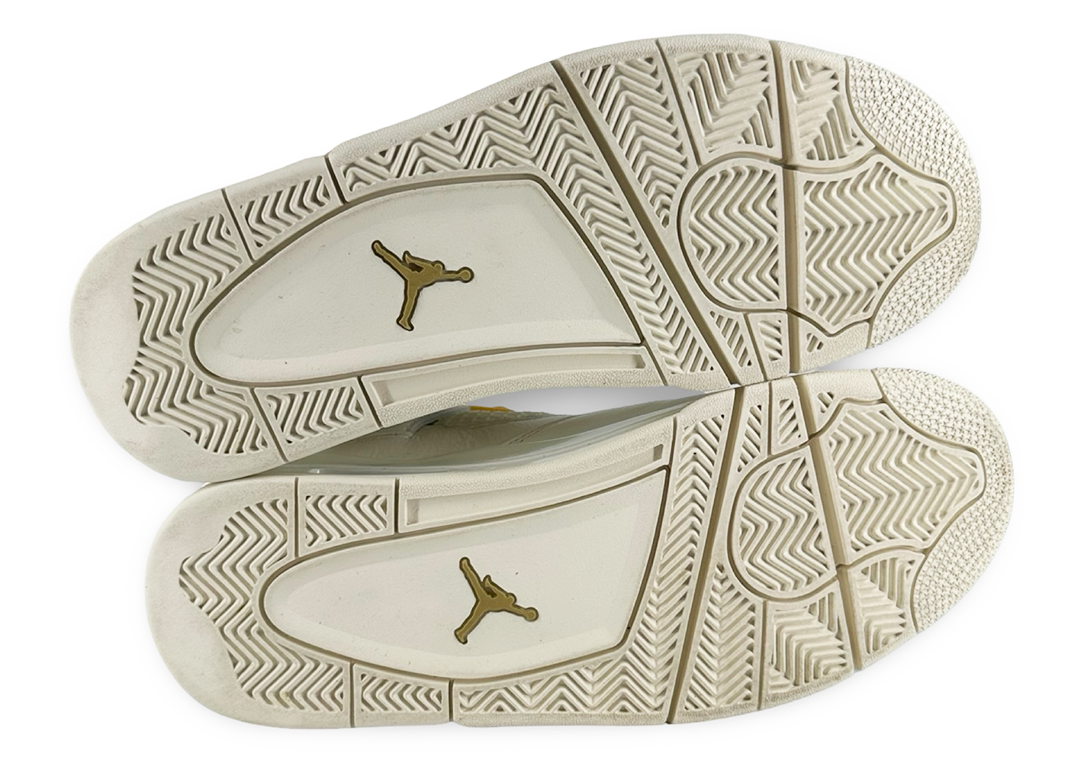 Jordan 4 Retro Metallic Gold (Women's)