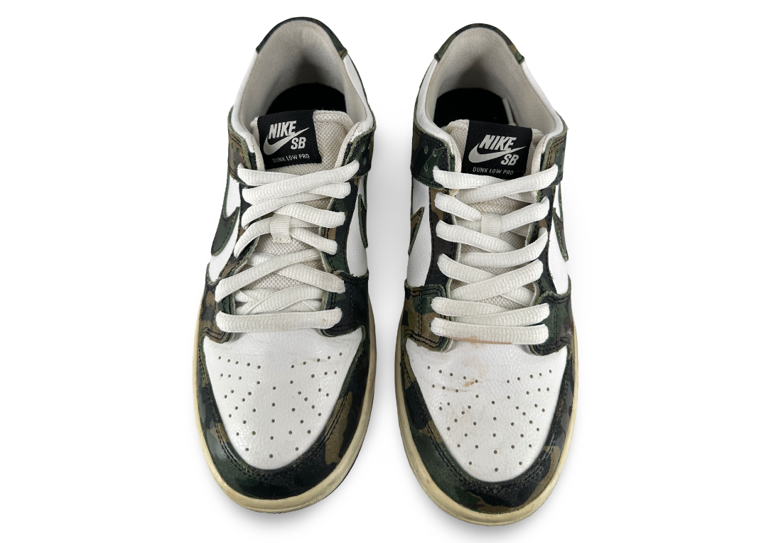 Nike SB Dunk Low Camo Legion Green