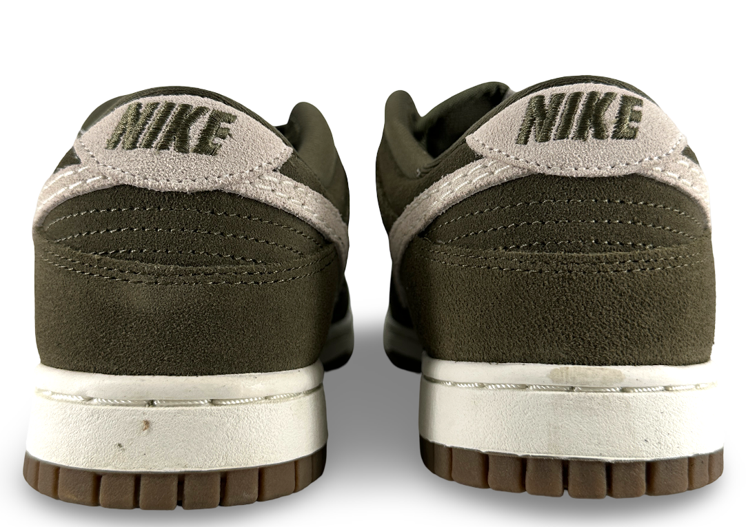 Nike Dunk Low Premium SE Woven Medium Olive Gum (Women's)