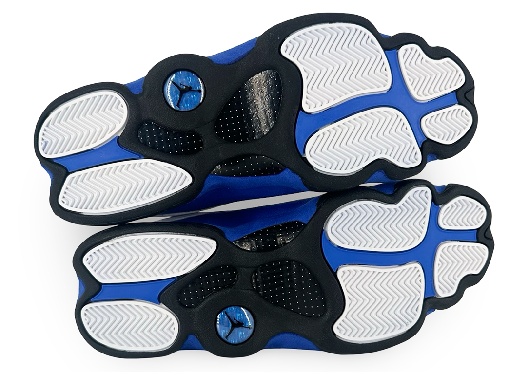 Jordan 13 Retro White Hyper Royal Black