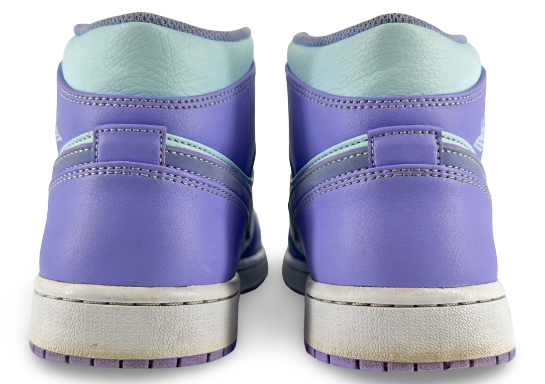 Jordan 1 Mid Purple Aqua