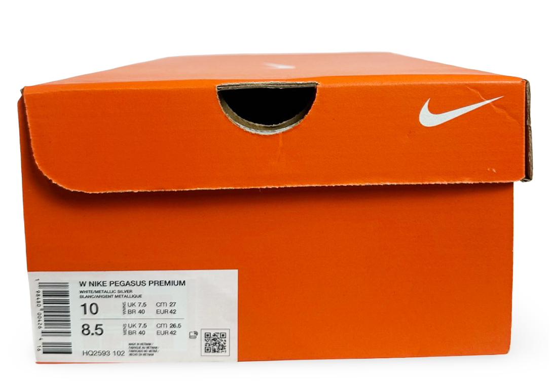 Nike Air Zoom Pegasus Premium White Metallic Silver (Women's)