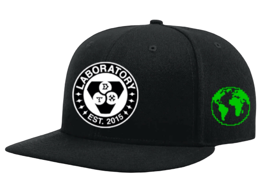 "LAB HAZ" FW25 Fitted Hat Black