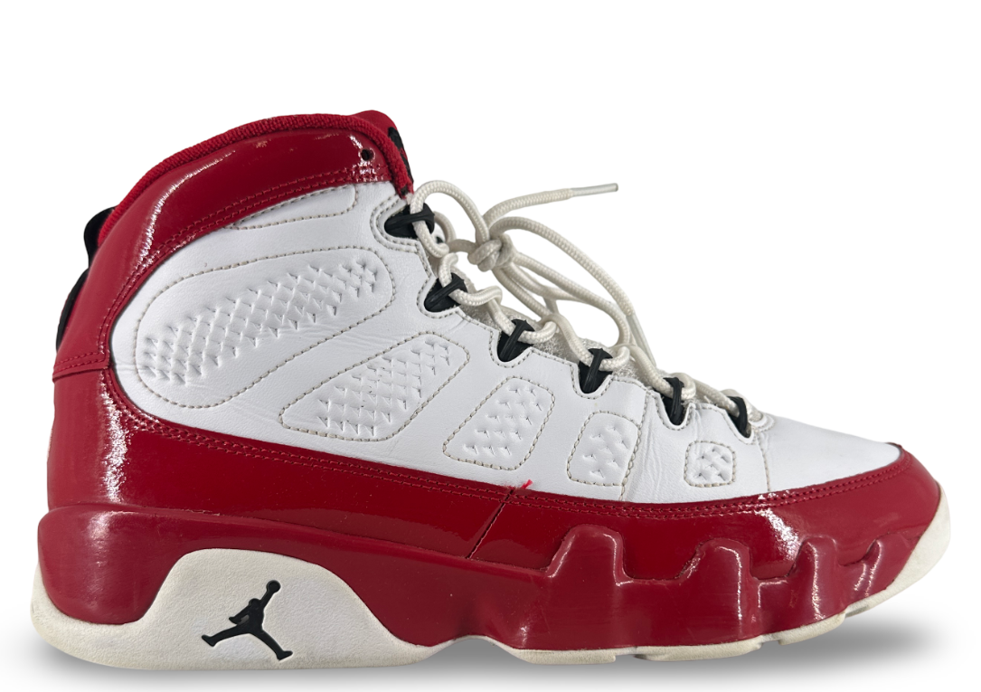 Jordan 9 Retro White Gym Red