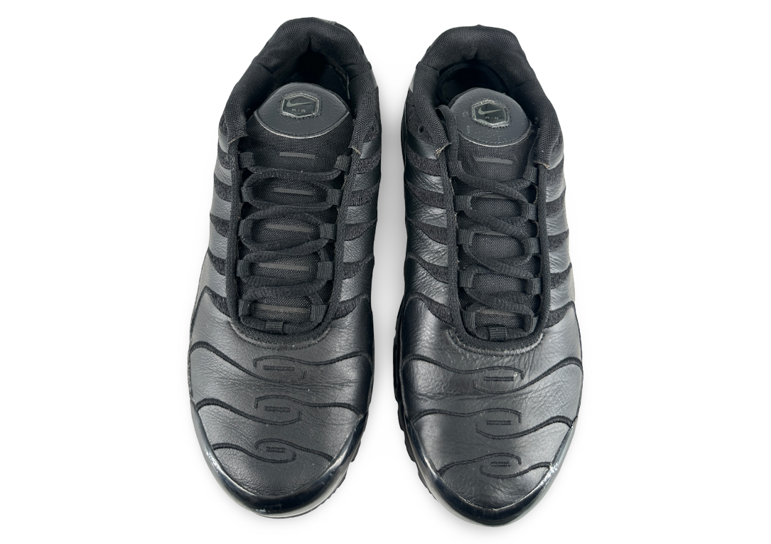 Nike Air Max Plus Triple Black Leather