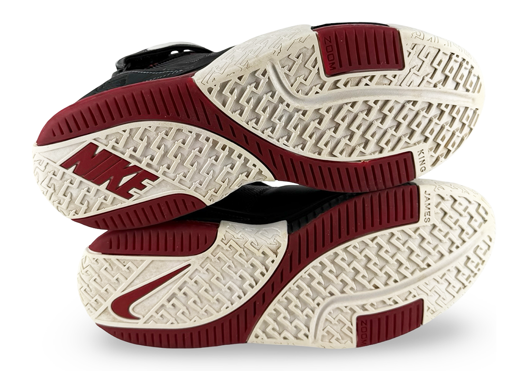 Nike LeBron Zoom 2 Black Crimson (2004)