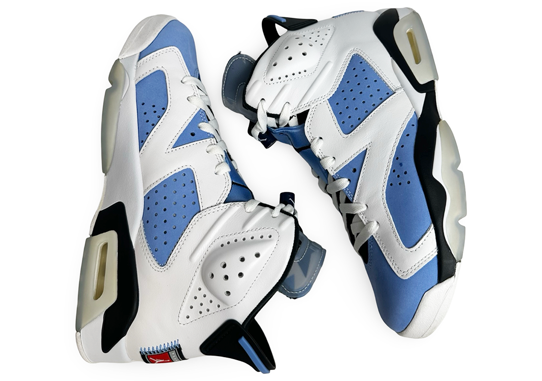 Jordan 6 Retro UNC White