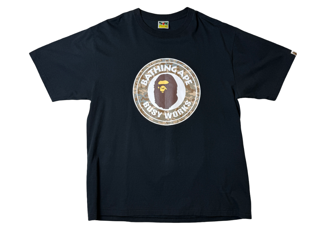BAPE Busy Works Tee Black/Camo