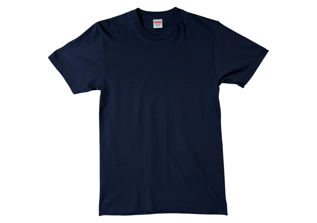 Supreme Blank Tee Navy