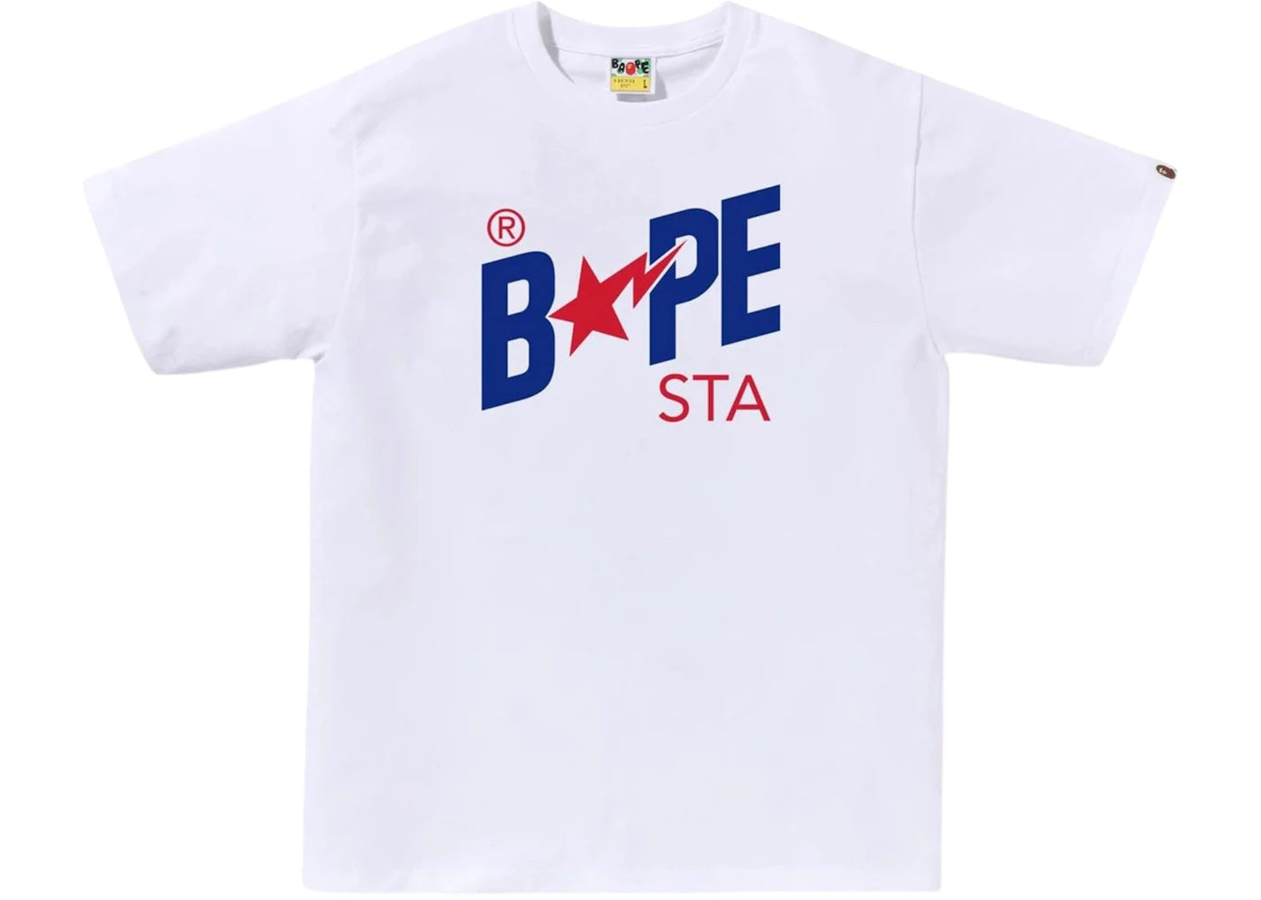BAPE Colors Sta Tee Tee White
