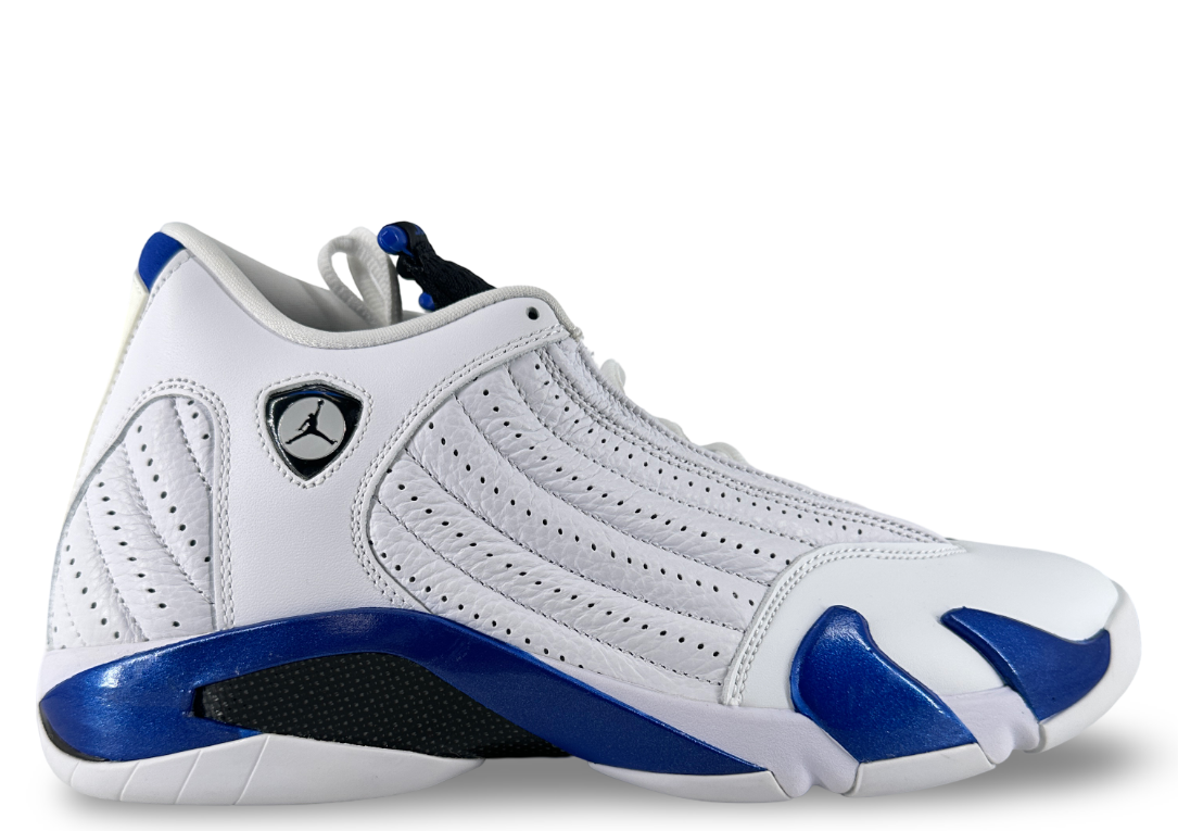Jordan 14 Retro White Hyper Royal