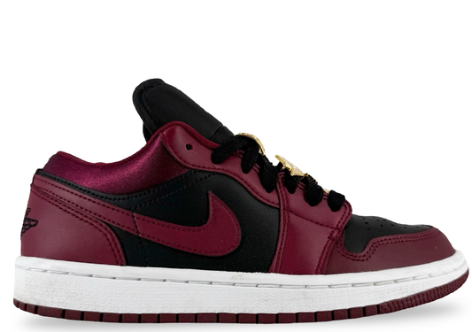 Jordan 1 Low Dark Beetroot Black (Women's)