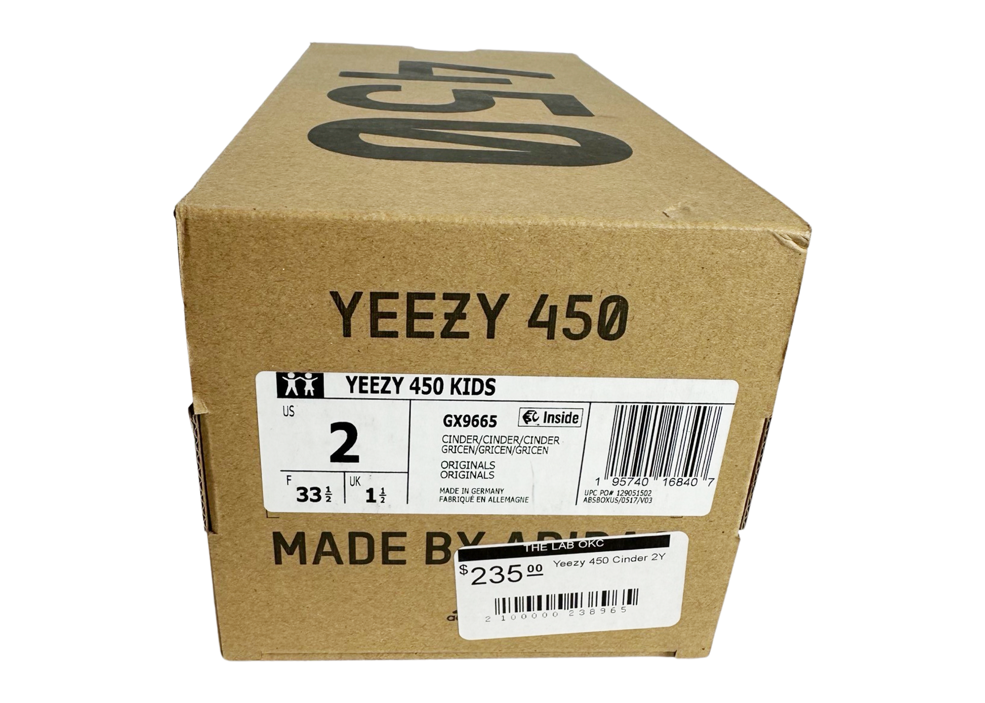 adidas Yeezy 450 Cinder (Kids)