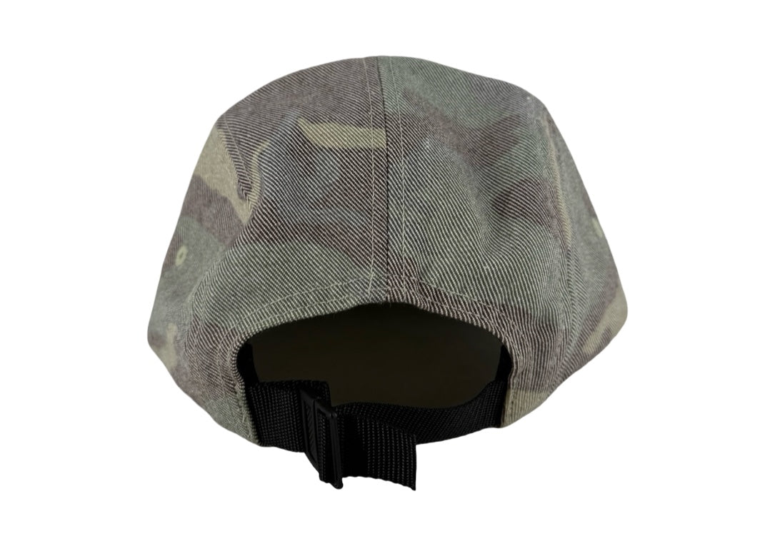 Supreme Washed Out Camo Camp Cap Woodland Camo