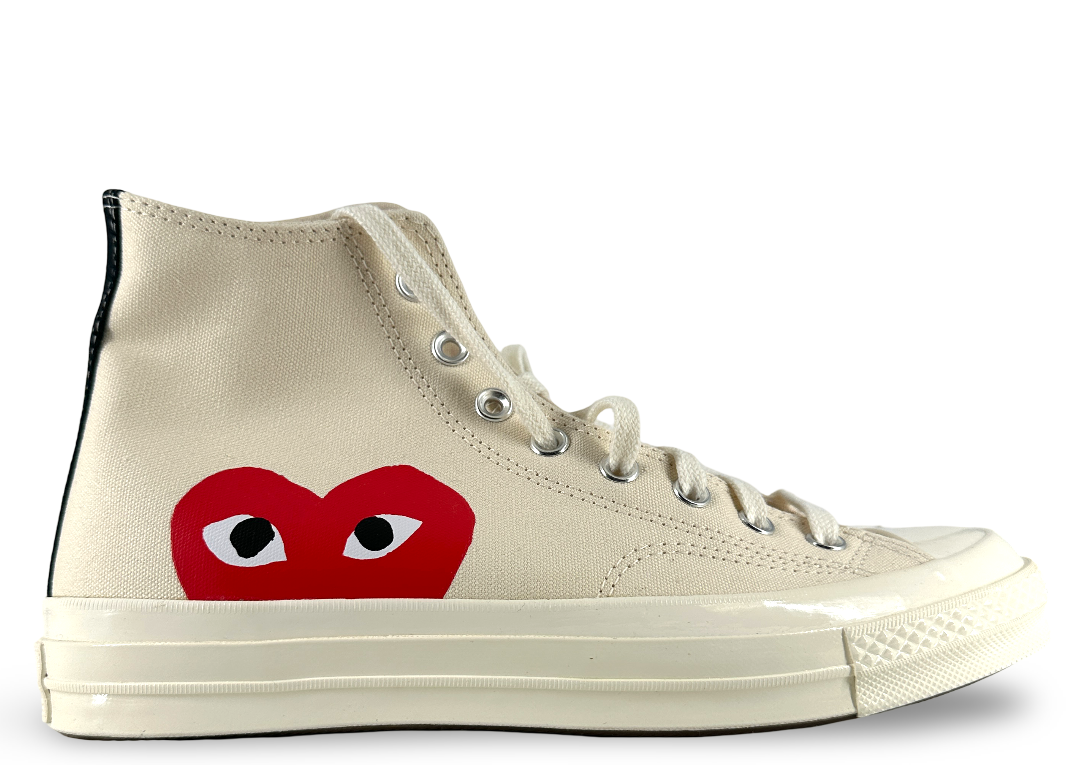 Converse Chuck Taylor All Star 70 Hi Comme des Garcons PLAY White