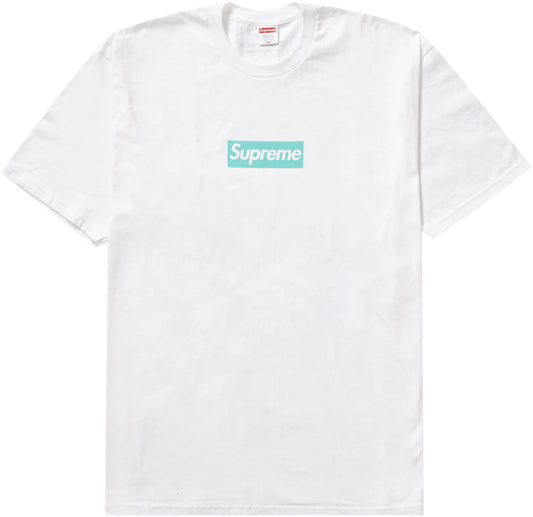 Supreme Tiffany & Co. Box Logo Tee White