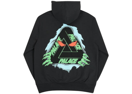 Palace Tri-Ripper Hoodie Black