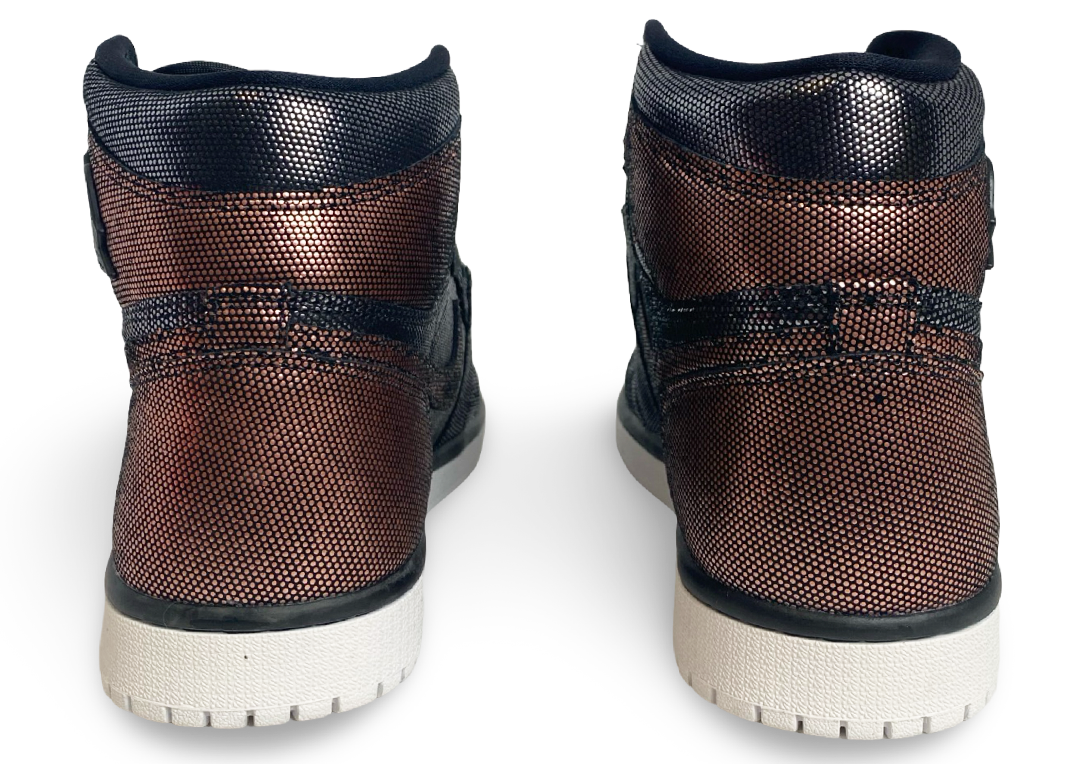 Jordan 1 Retro High Fearless Metallic Rose Gold (Womens)