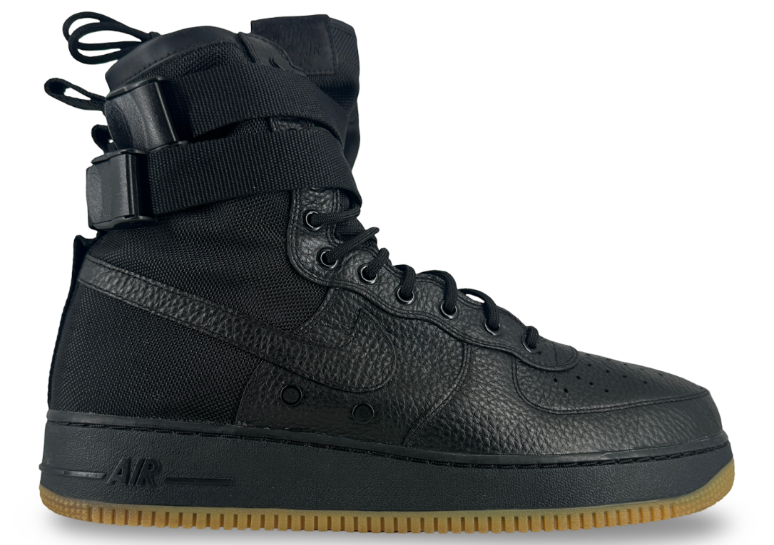 Nike SF Air Force 1 Black Gum (No Bag) (2017)
