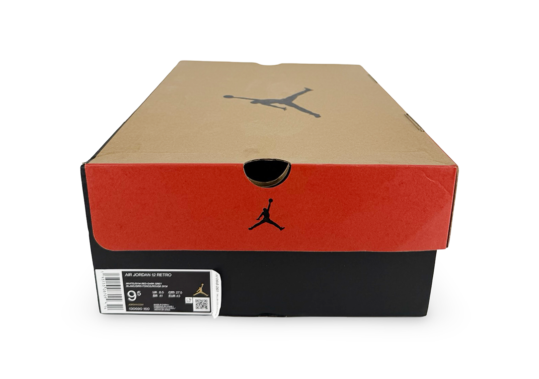 Jordan 12 Retro White Dark Grey