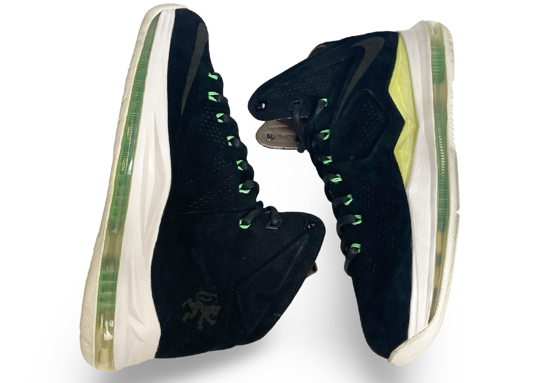Nike LeBron X EXT Black Suede