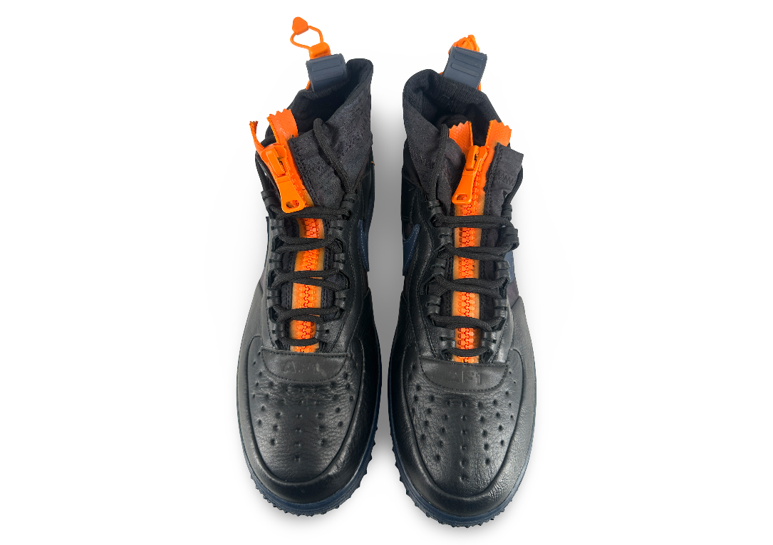 Nike Air Force 1 Winter Gore-Tex Black Bright Ceramic Thunder Blue