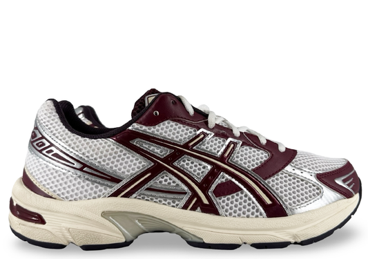 ASICS Gel-1130 White Maroon Banner