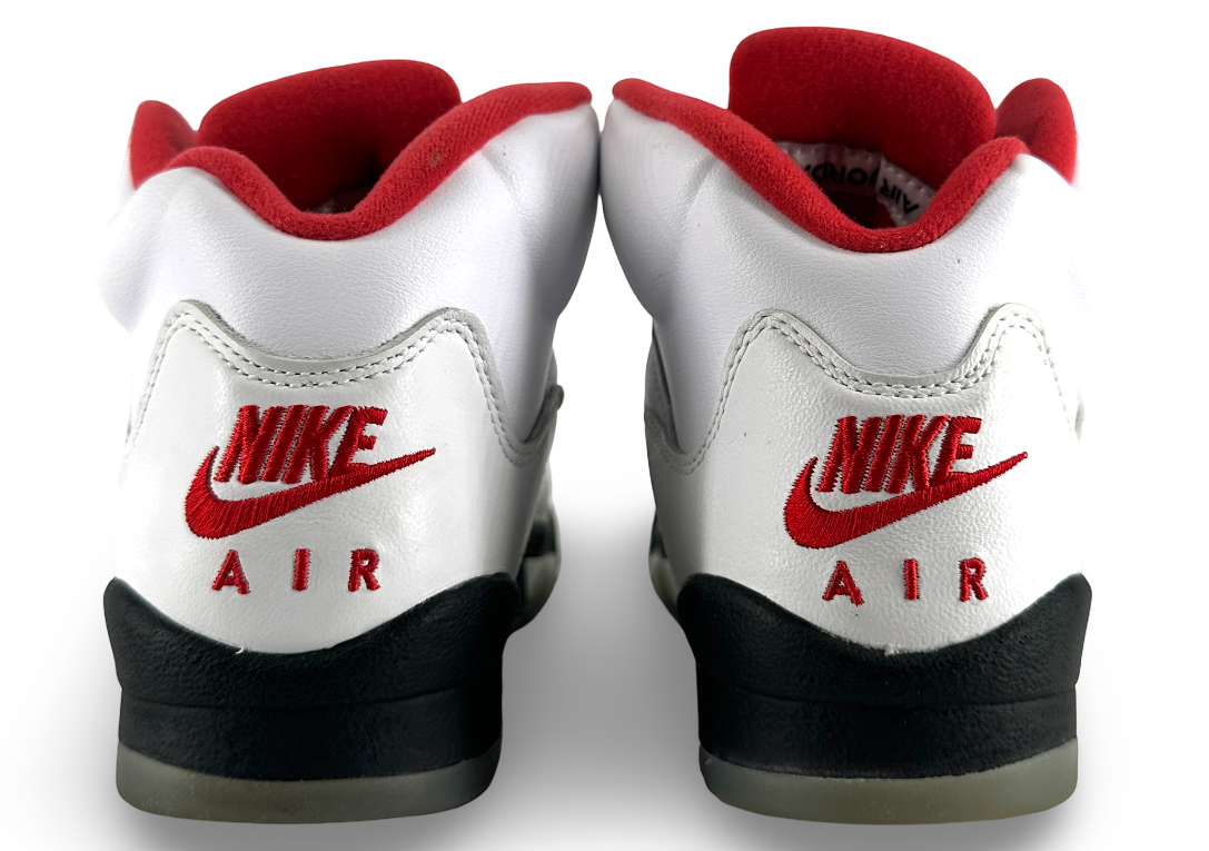 Jordan 5 Retro Fire Red Silver Tongue (2020) (GS)