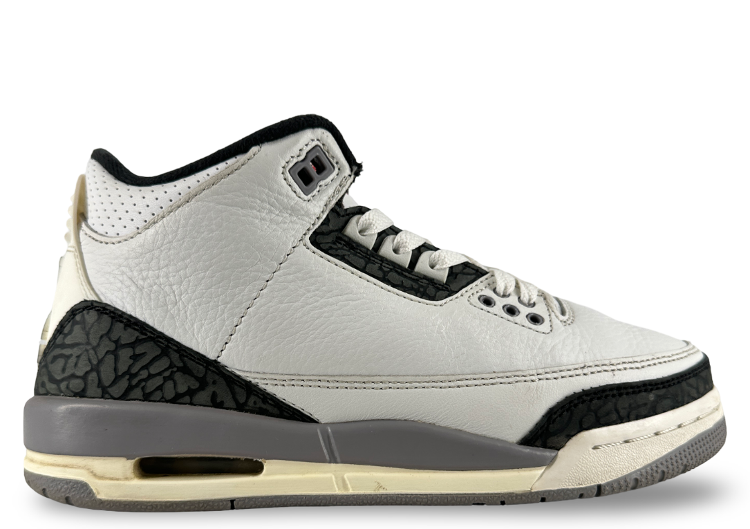 Jordan 3 Retro Cement Grey (GS)