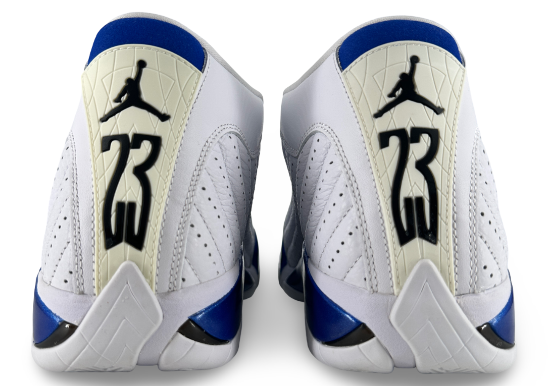 Jordan 14 Retro White Hyper Royal