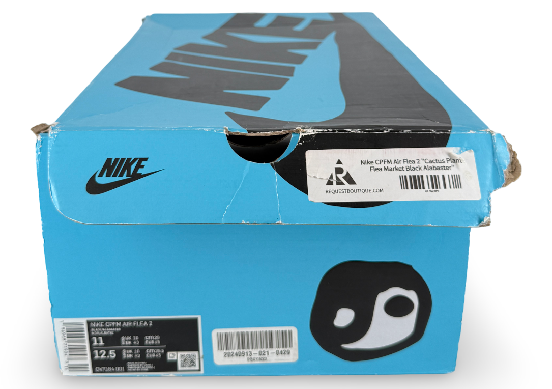 Nike CPFM Air Flea 2 Cactus Plant Flea Market Black Alabaster