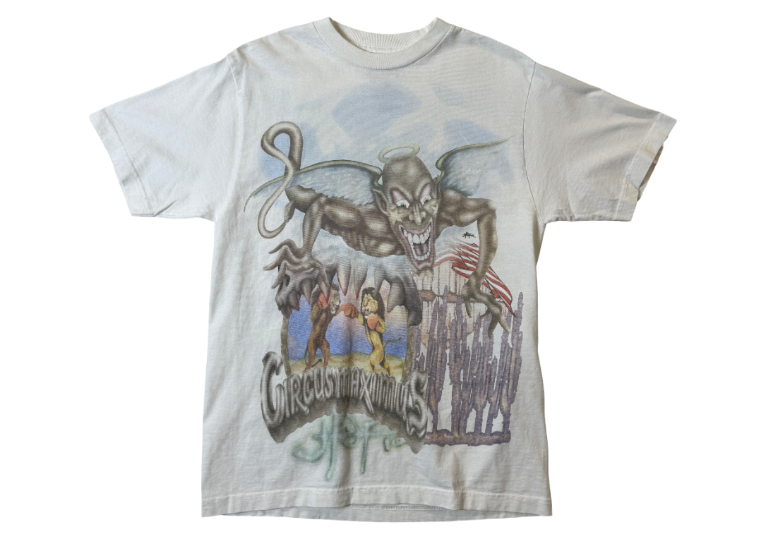 Cactus Jack by Travis Scott Utopia Circus Maximus Tour III Tee White