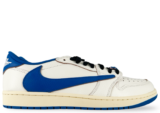 Jordan 1 Retro Low OG SP Fragment x Travis Scott Sail Military Blue