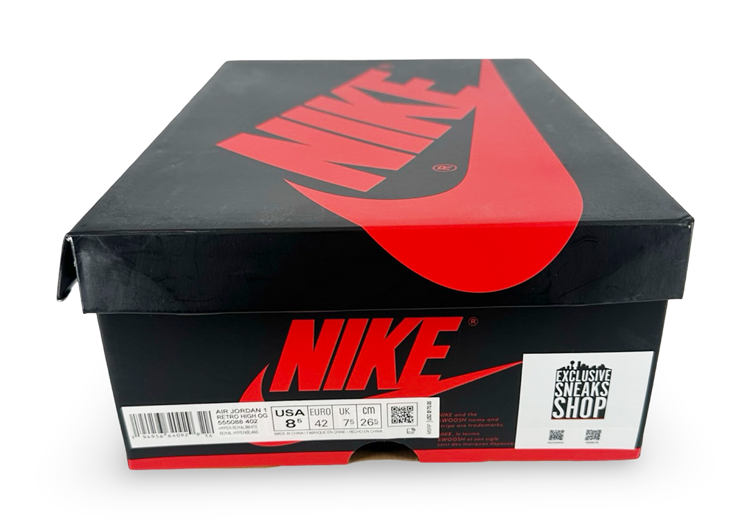 Jordan 1 Retro High Hyper Royal Smoke Grey