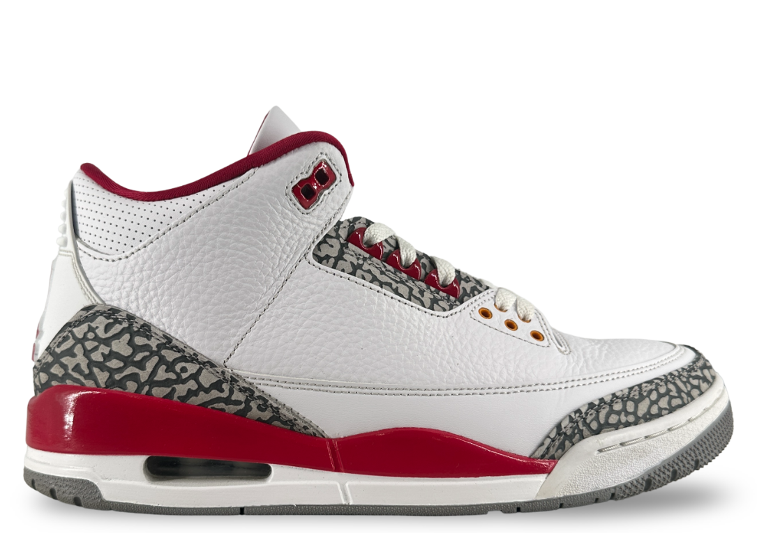 Jordan 3 Retro Cardinal Red