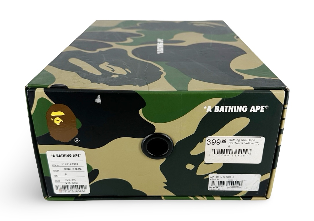 A Bathing Ape Bape Sta Brown Beige