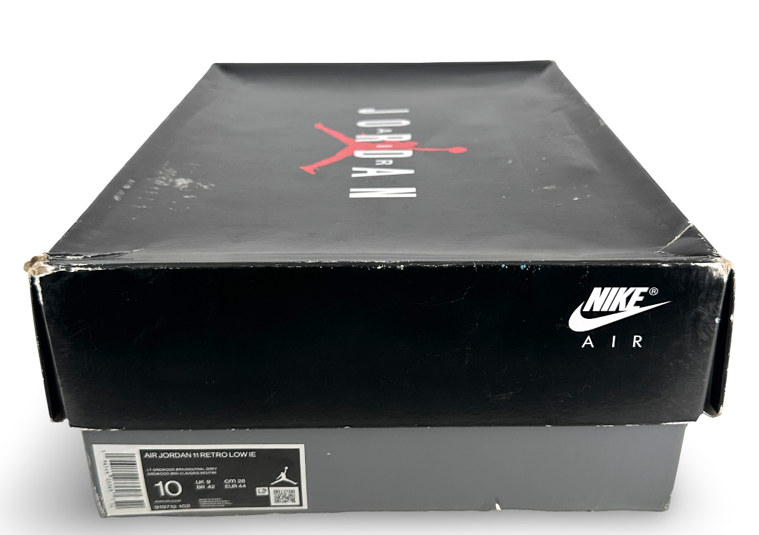 Jordan 11 Retro Low IE Light Orewood Brown