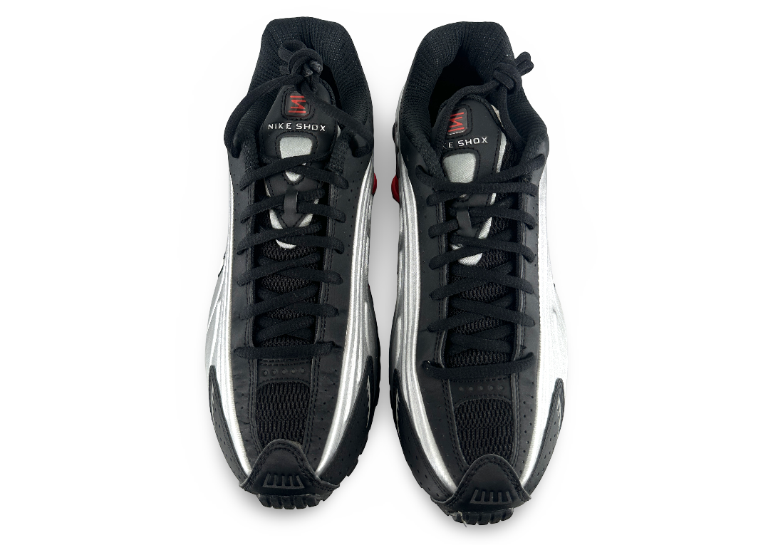 Nike Shox R4 Black Metallic Silver (2025) (Women's)
