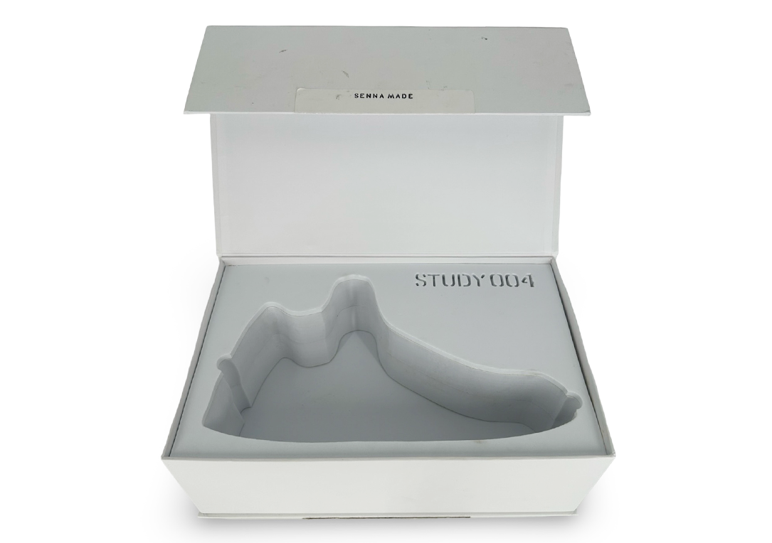 Matthew Senna Study 004 Sculpture White Resin