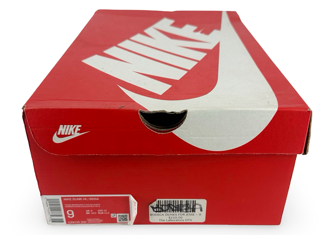 Nike Dunk High Bodega Legend Fauna Brown