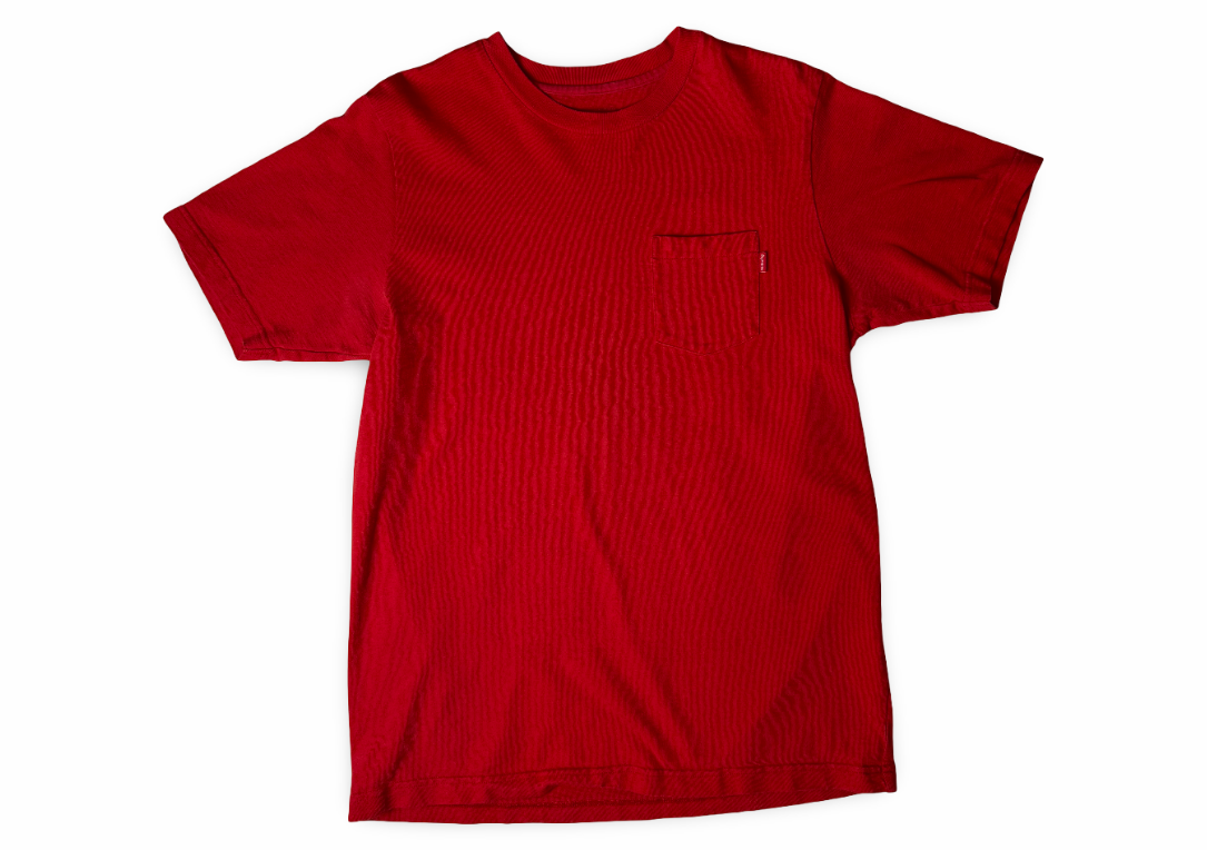 Supreme SS Pocket Tee (FW18) red