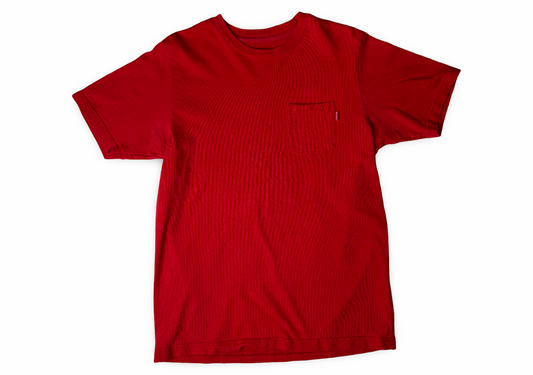 Supreme SS Pocket Tee (FW18) red