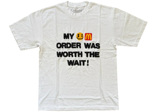 Cactus Plant Flea Market x McDonald’s Worth The Wait Tee White