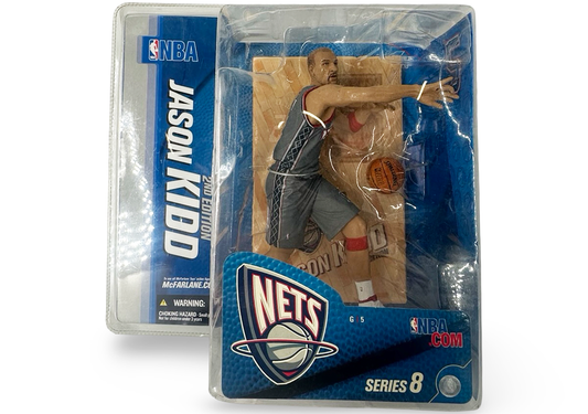 McFarlane Sportspicks Jason Kidd NBA 8 Series New Jersey Nets Action Figure