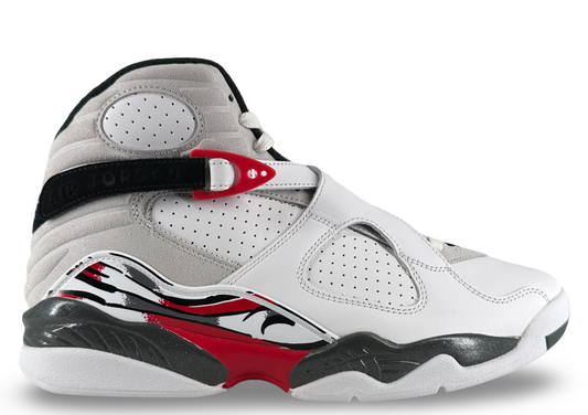 Jordan 8 Retro White True Red (2025)